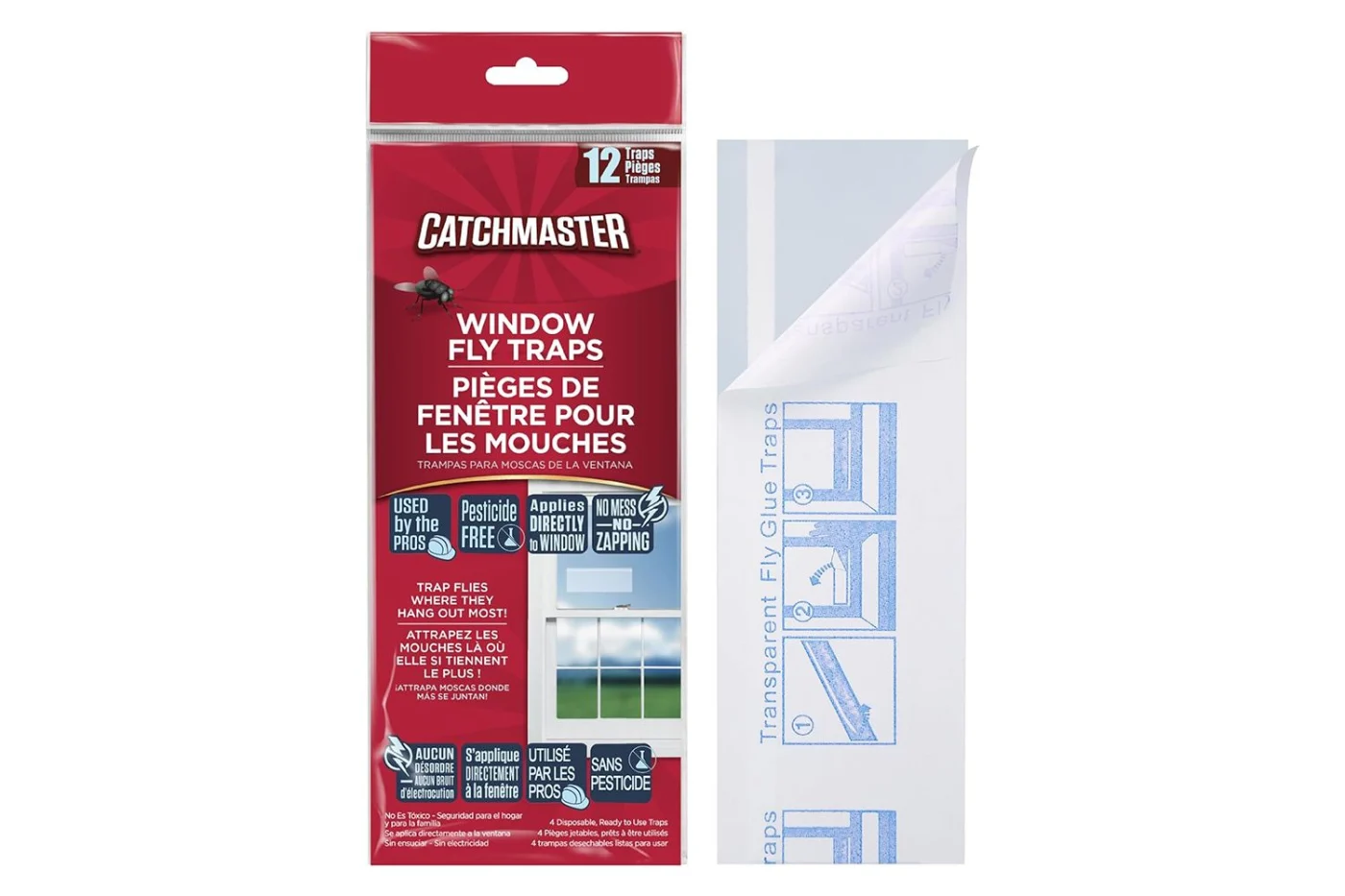 Catchmaster Window Fly Traps 12-Pack