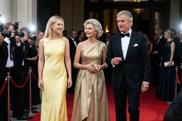 Camille Gottlieb and Princess Charlene Command the 77th Monaco Red Cross Gala