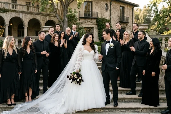 Inside Matty Healy and Gabbriette’s Gothic Hollywood Wedding in Los Angeles