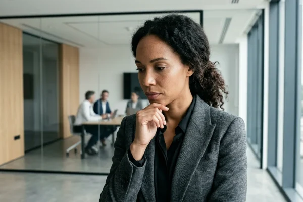 The Hidden Meaning Behind Looking Down During a Conversation