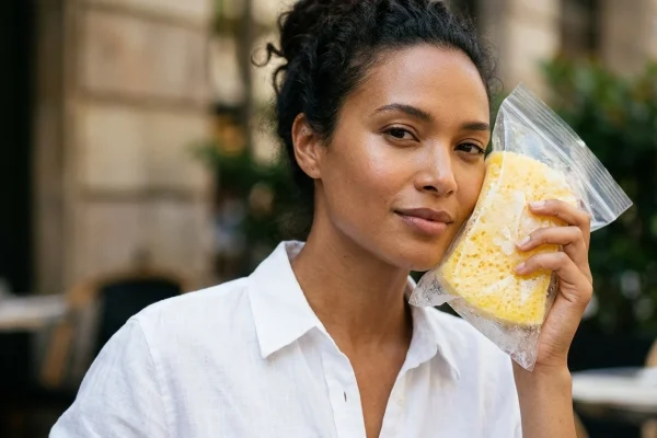 Why People Are Freezing Wet Dish Sponges in Ziploc Bags