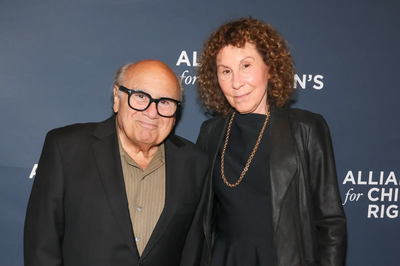 Danny DeVito and Rhea Perlman at a public event