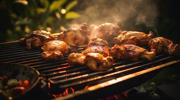 Imagen apetitosa de pollo asado a la parrilla, un manjar que fusiona la excelencia gourmet con la promoción de un estilo de vida saludable. (Imagen ilustrativa Infobae)