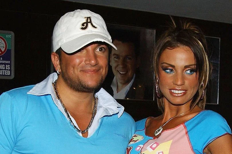 Katie Price and Peter Andre