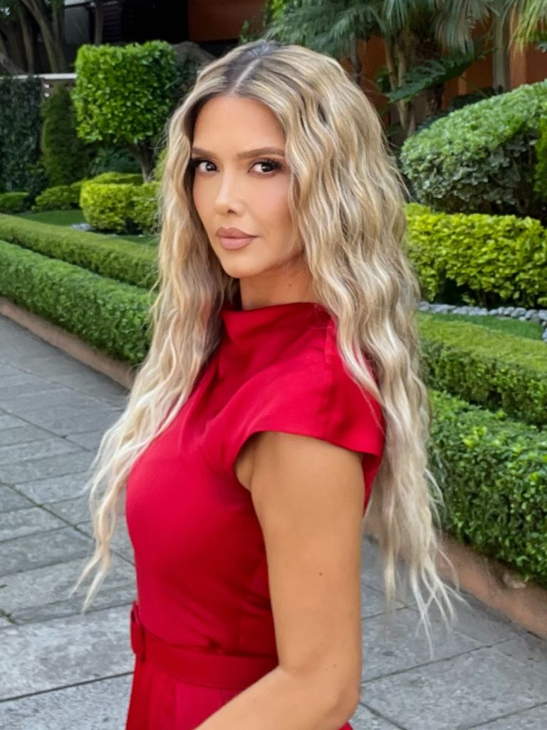 Marlene Favela con su cambio de look para 'El Renacer de Luna'.