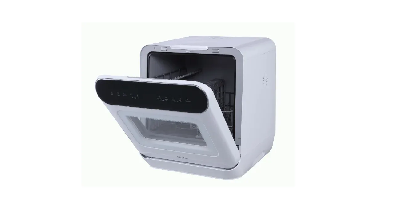 Midea 3 Place Setting Mini Benchtop Dishwasher