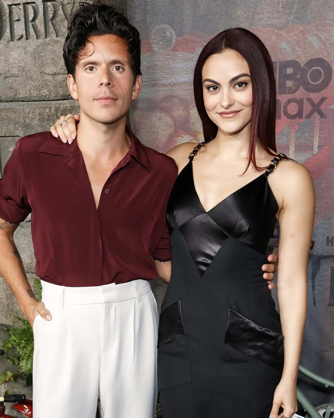 Rudy Mancuso and Camila Mendes attend the Los Angeles Premiere of HBO Original Series