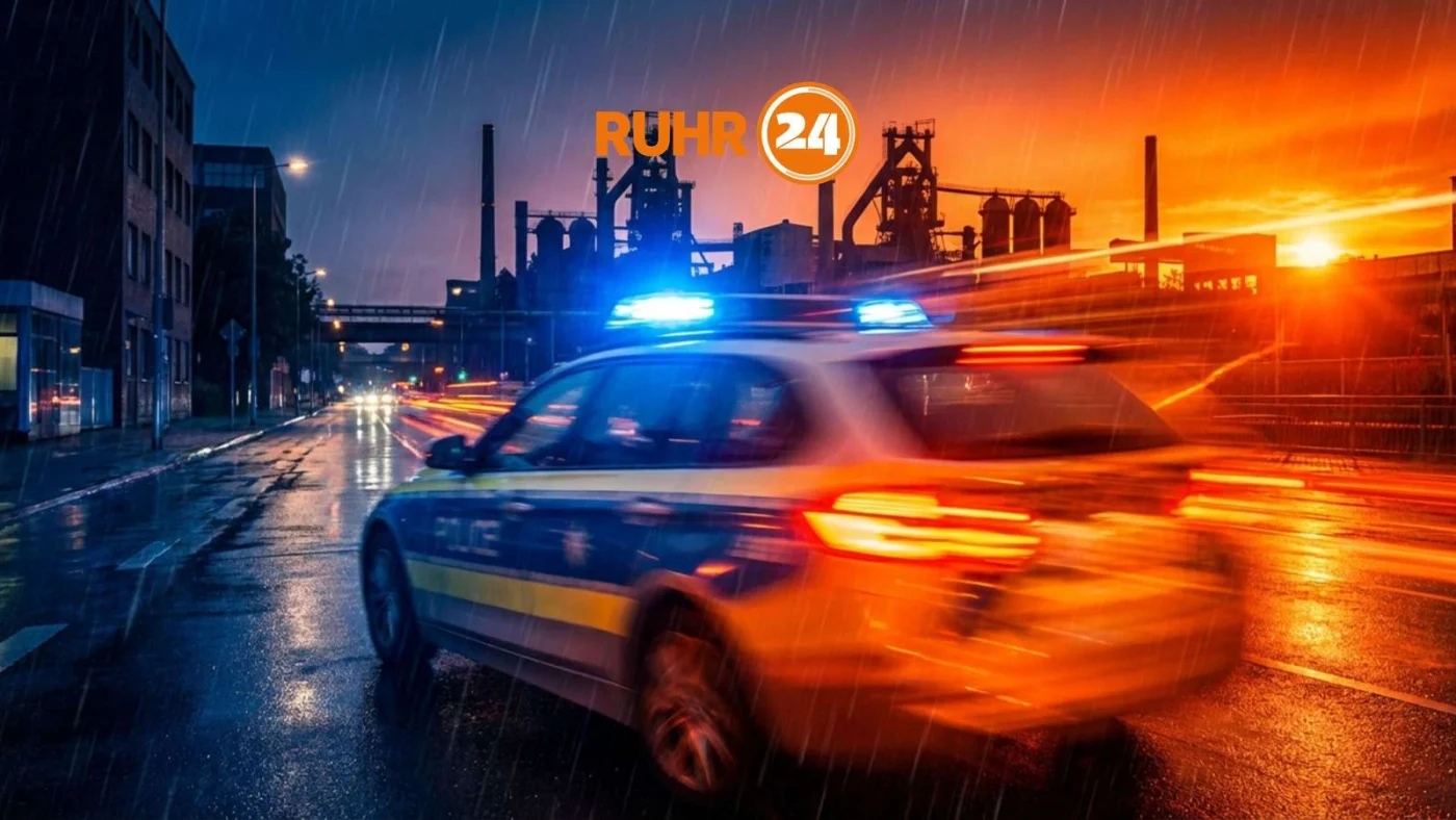 Blaulicht RUHR24 Regen