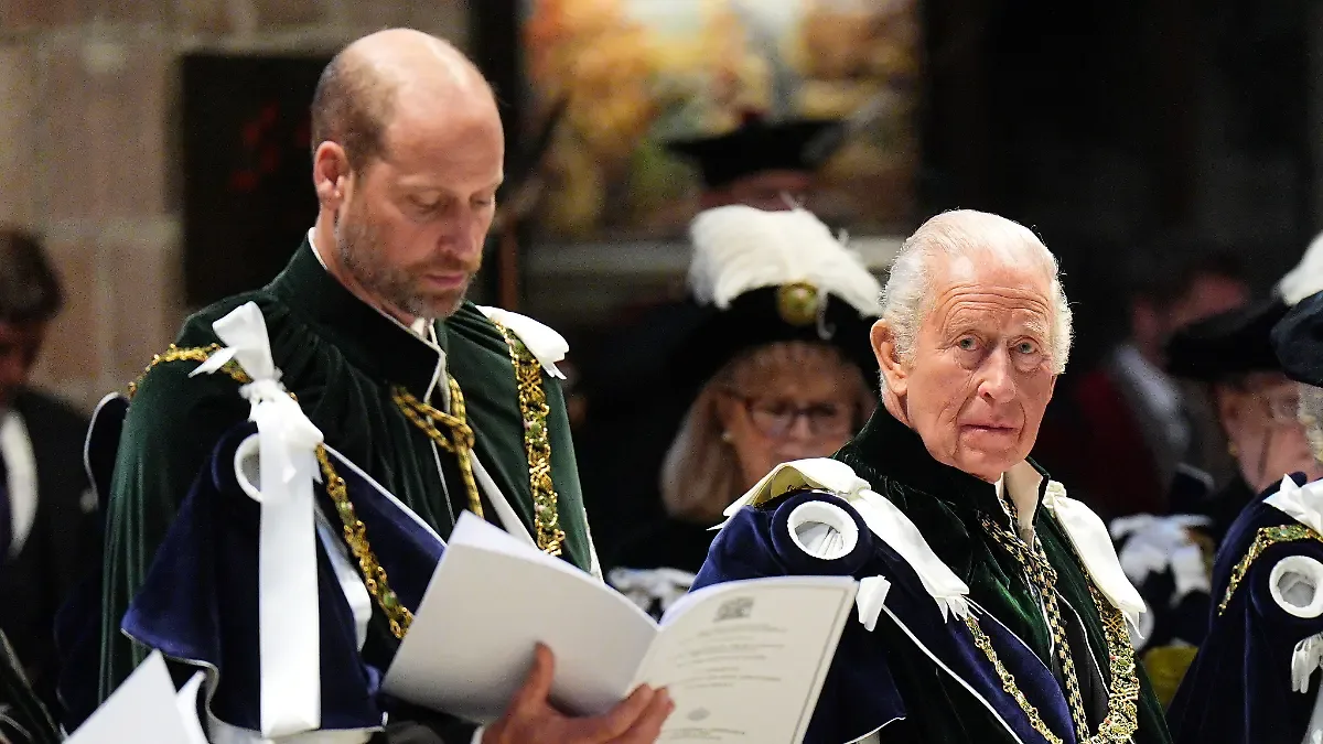 Britain-s-Prince-William-und-König-Charles