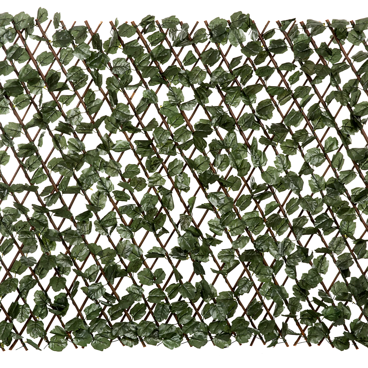 CelosÃa extensible de mimbre con hojas 100x200 cm