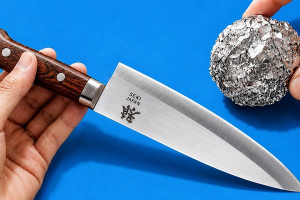 Can Aluminum Foil Really Sharpen Your Dull Kitchen Knives?