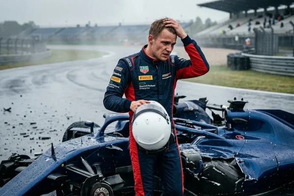 Max Verstappen fliegt in Zandvoort ab