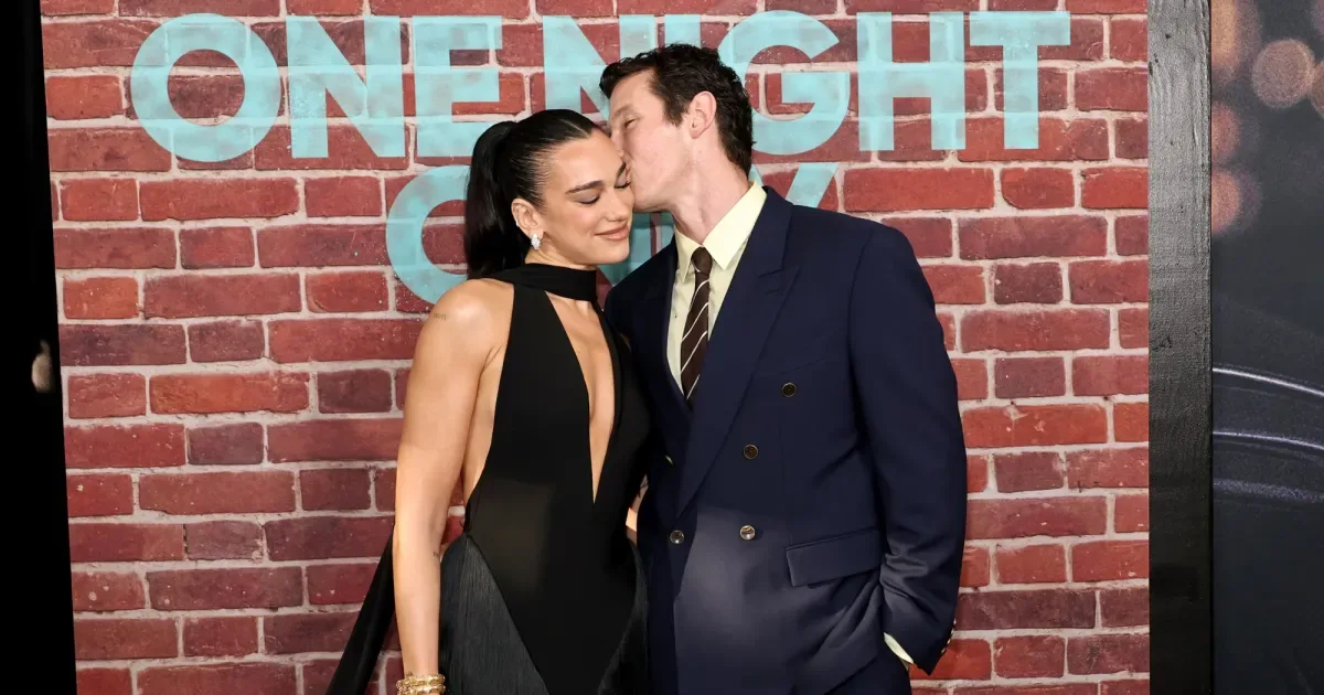 Dua Lipa and Callum Turner Make Red Carpet Debut as Newlyweds
