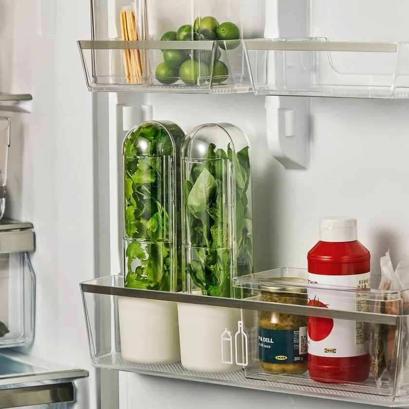 KLIPPKAKTUS von Ikea – Kräuteraufbewahrung für den Kühlschrank.