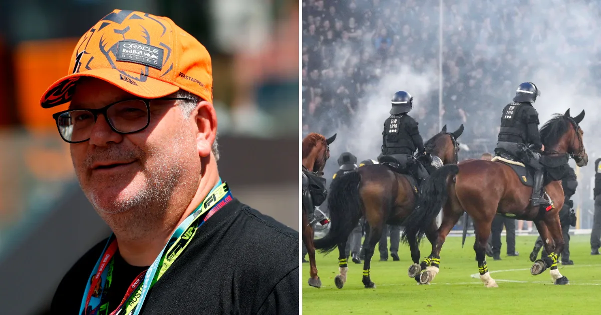 Nach Derby-Krawallen: Elton kritisiert Einsatz von Polizeipferden im Stadion