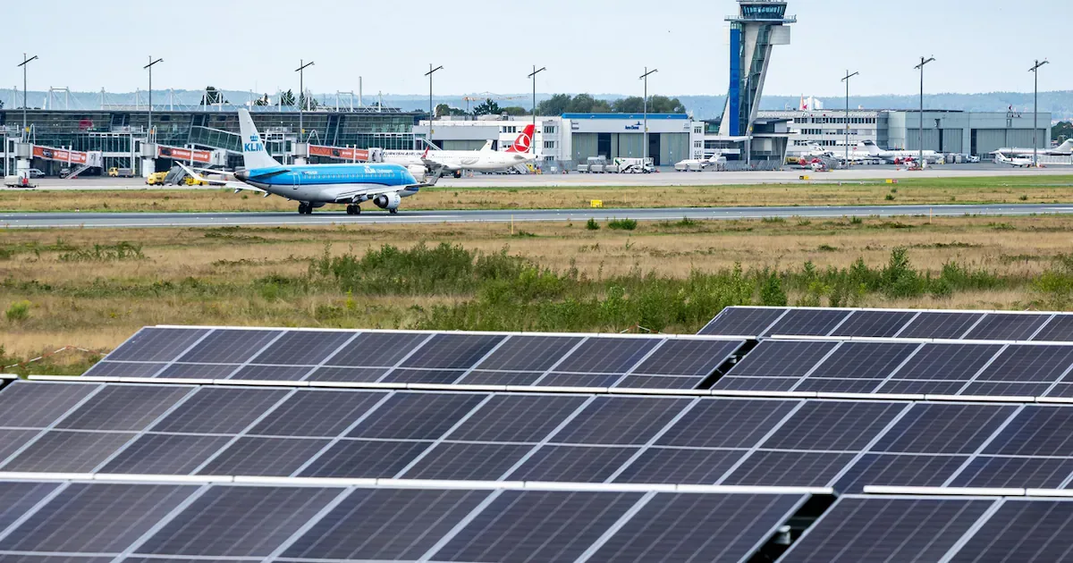 Nürnberger Flughafen baut größtes Solar-Kraftwerk der Region