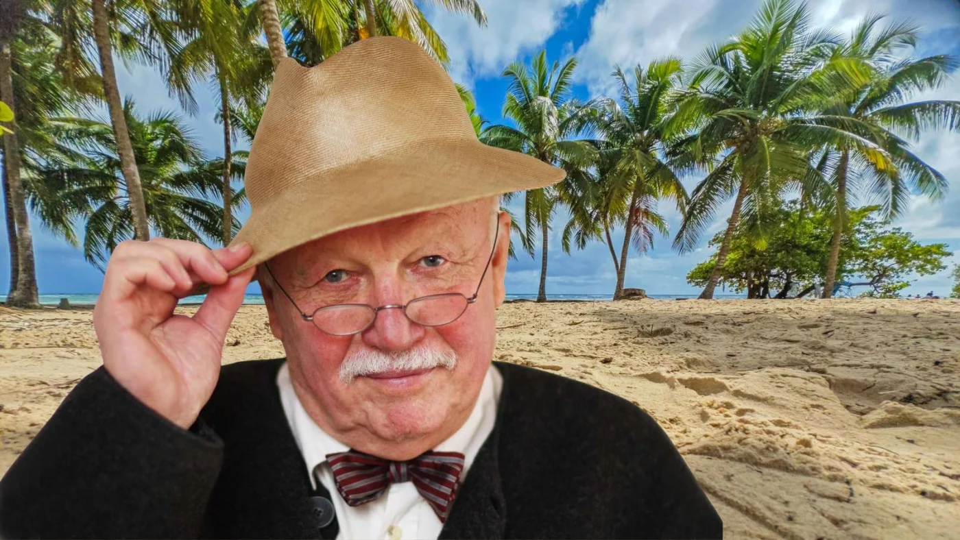 So oder so ähnlich könnte ein ausgewanderter Rentner im Ruhestand aussehen.