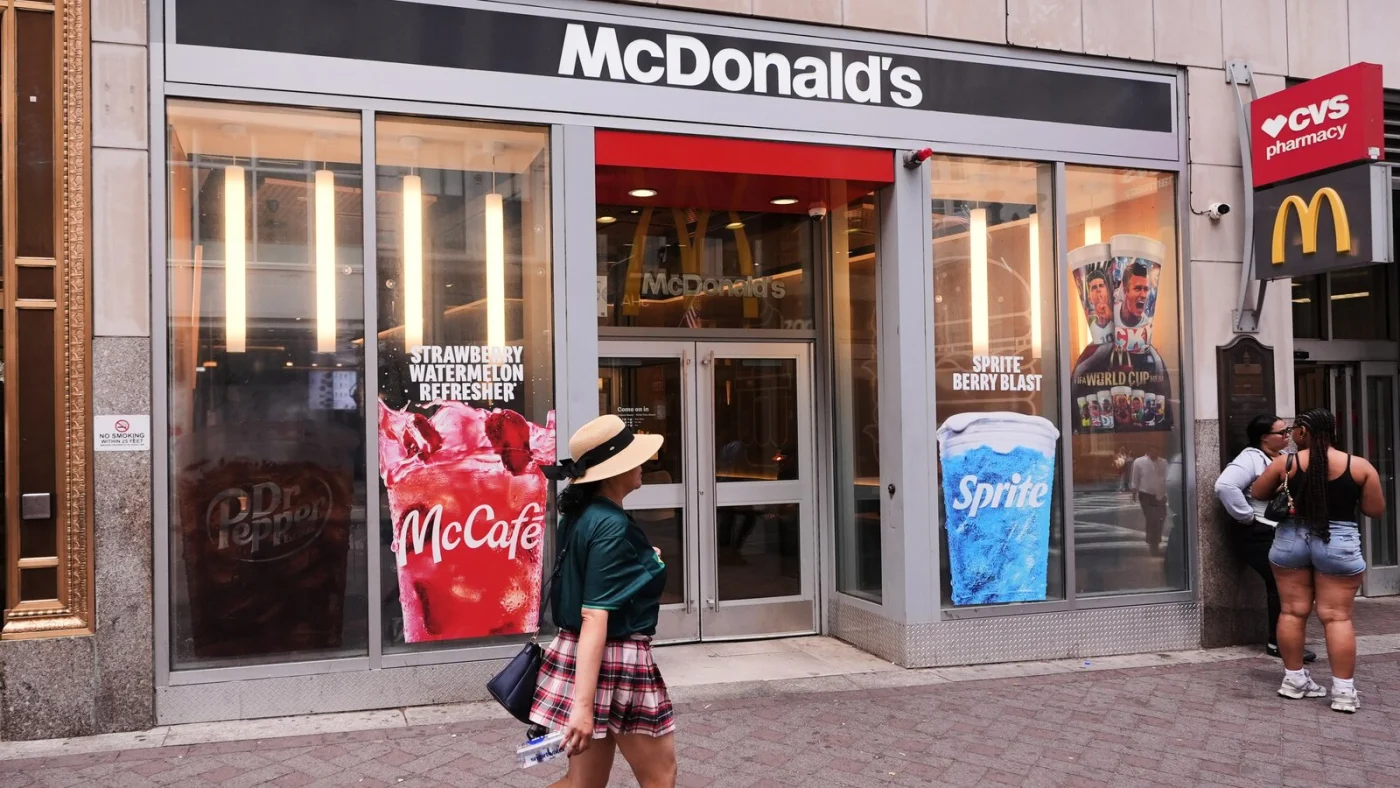 Stubborn inflation has put pressure on lower-income consumers, which make up a big share of McDonald’s customer base.