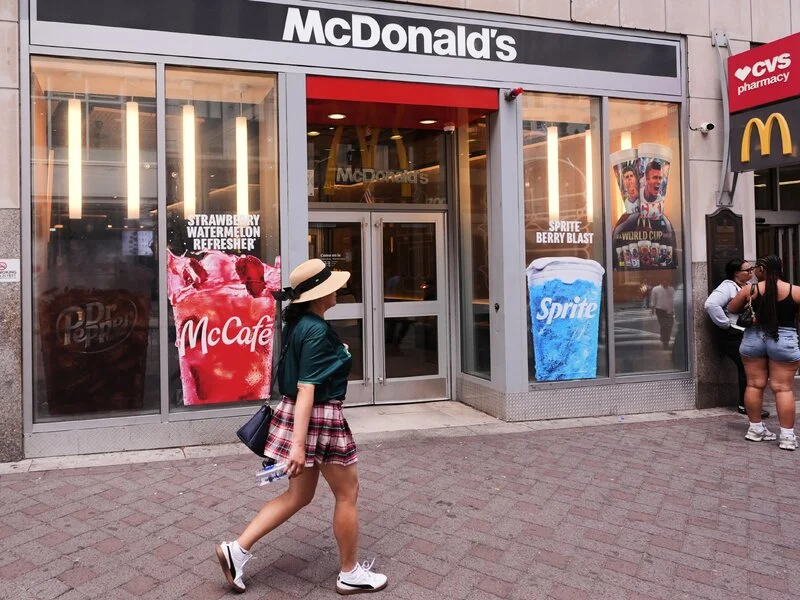 Stubborn inflation has put pressure on lower-income consumers, which make up a big share of McDonald’s customer base.