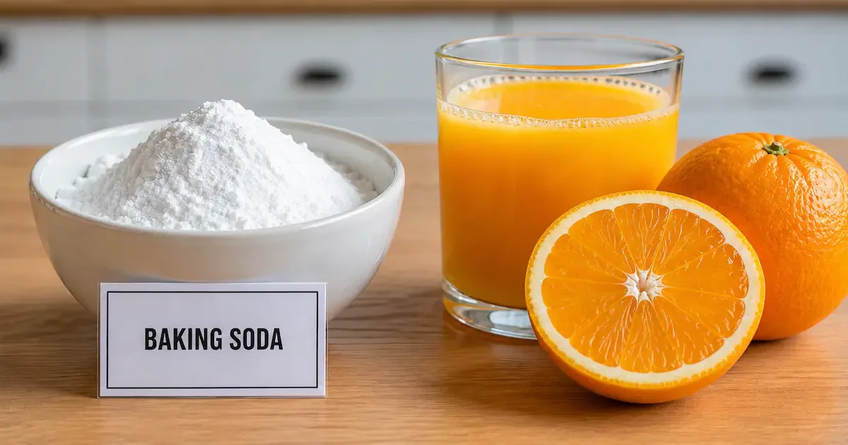 Why Baking Soda and Orange Juice is the Ultimate DIY Cleaning Hack